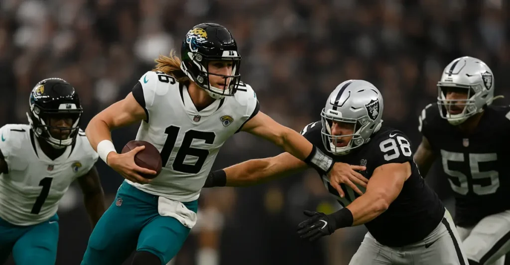 jacksonville jaguars vs las vegas raiders match player stats
