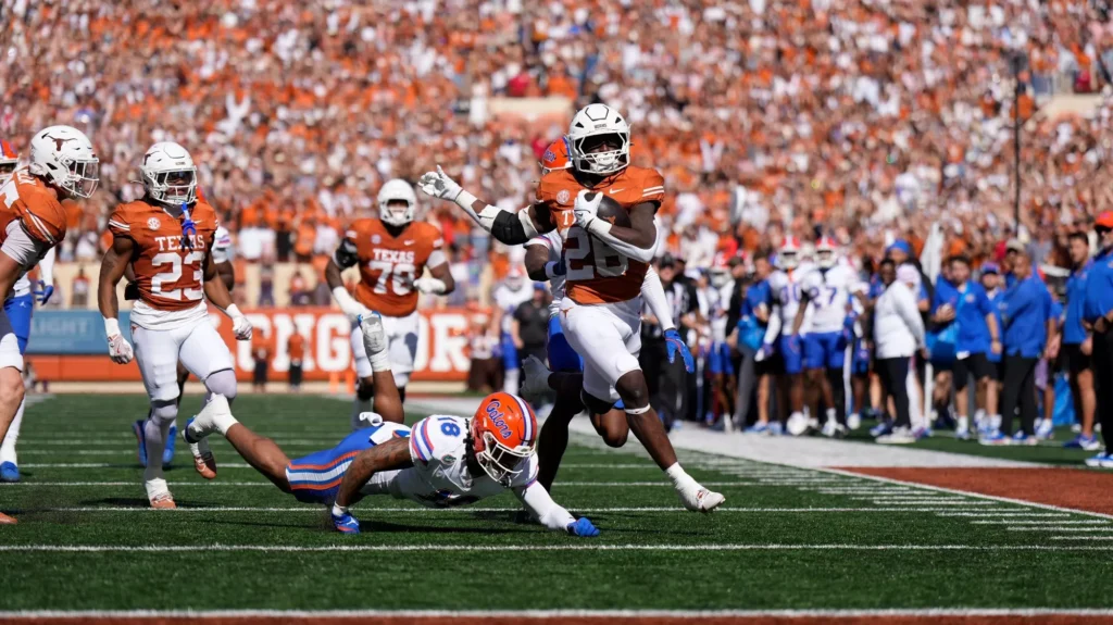 texas longhorns football vs florida gators football match player stats