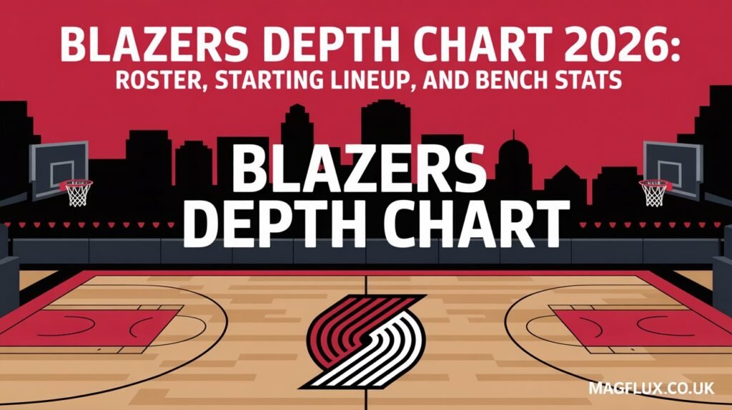 blazers depth chart