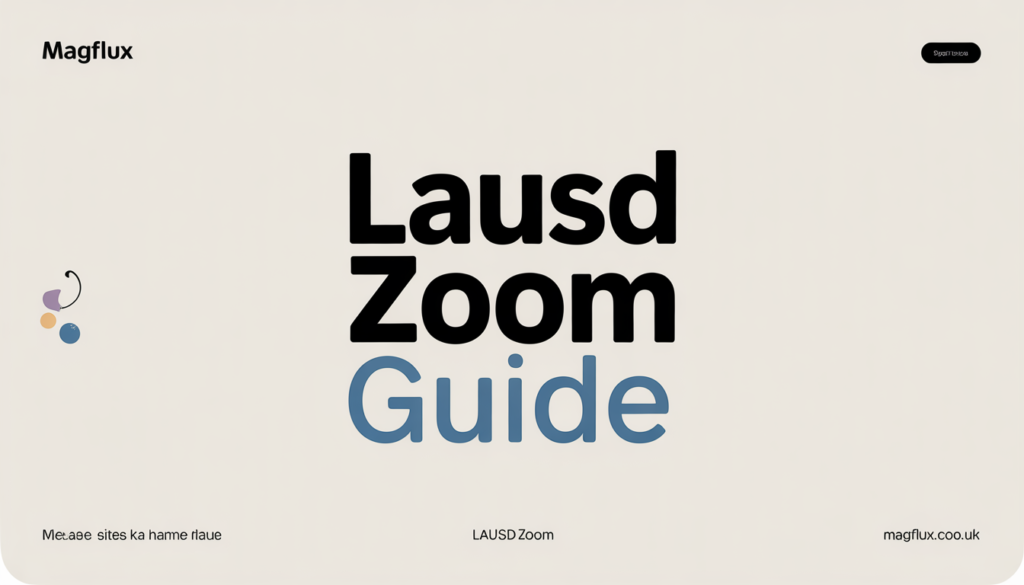 lausd zoom