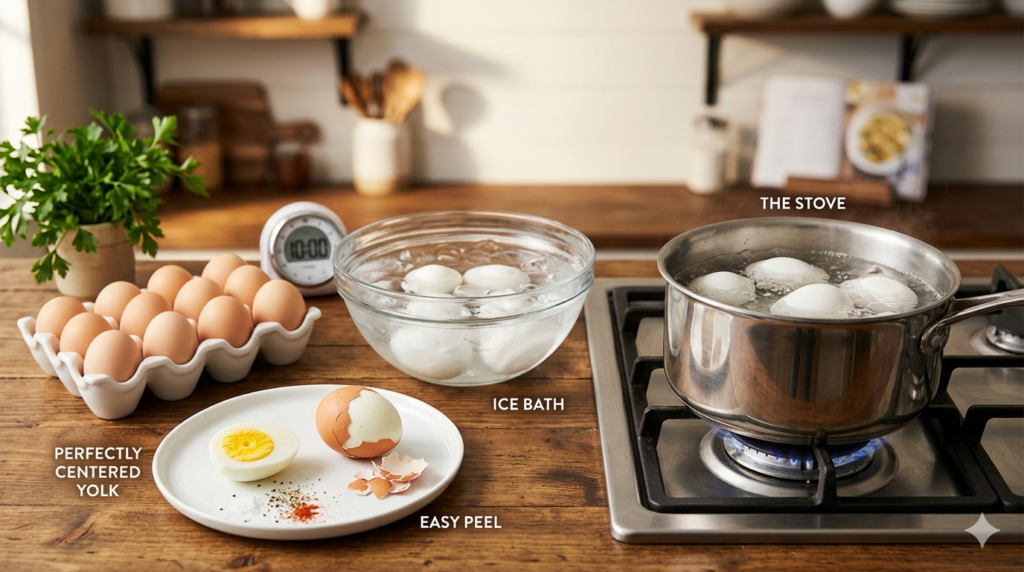 How to Boil Eggs Perfectly Every Single Time (Easy Peel Method) How to Boil Eggs