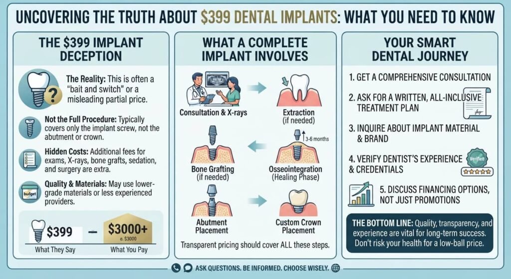 Uncovering the Truth About $399 Dental Implants: What You Need to Know $399 dental implants